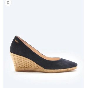 Viscata Roses Suede V Cut Espadrille.